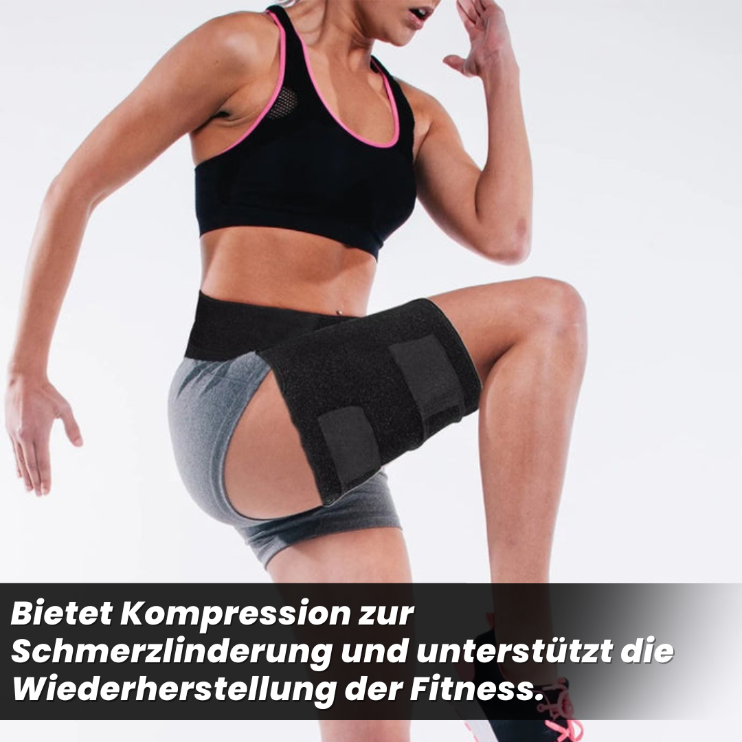 Gezielte Kompression an Hüfte und Rücken