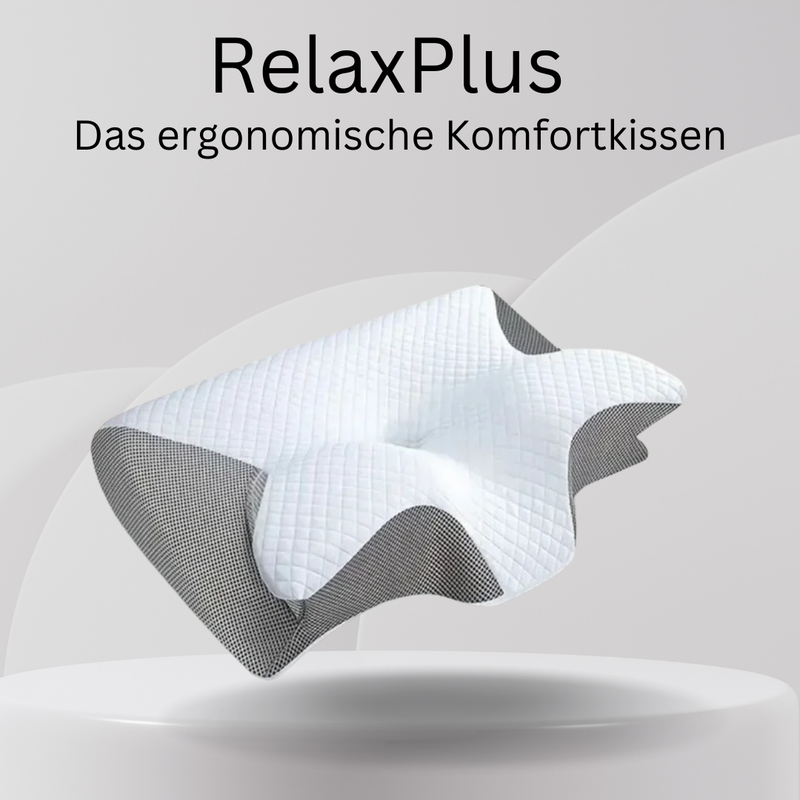 RelaxPlus Komfortkissen – ergonomisches Nackenstützkissen – Bild 1